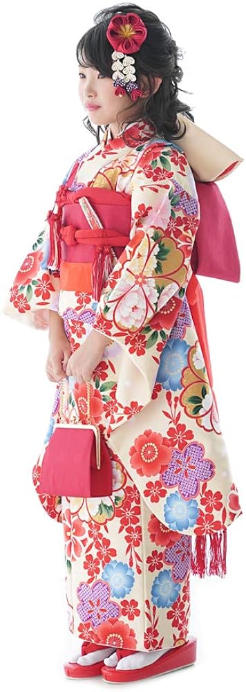 Amazon | [京都瑠璃雛菊] 七五三 着物 7歳 フルセット 購入 販売 小町
