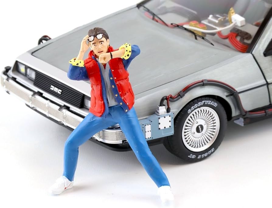 Amazon.co.jp: TRIPLE9 1/24 フィギア バックトゥザフューチャー