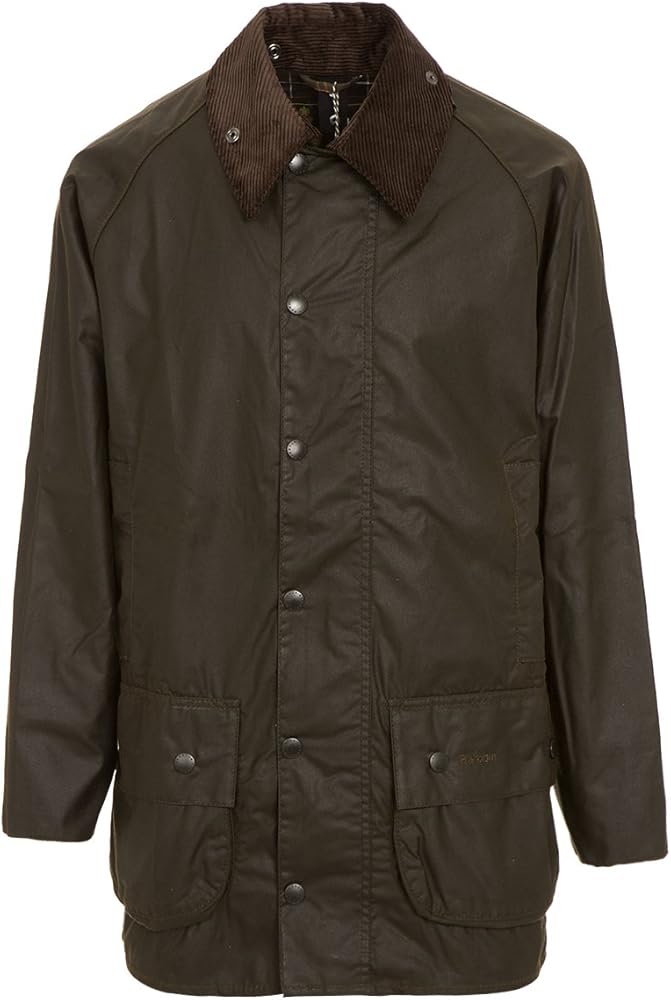 Barbour Men's Beaufort Wax Jacket (34, Olive) at Amazon Men's
