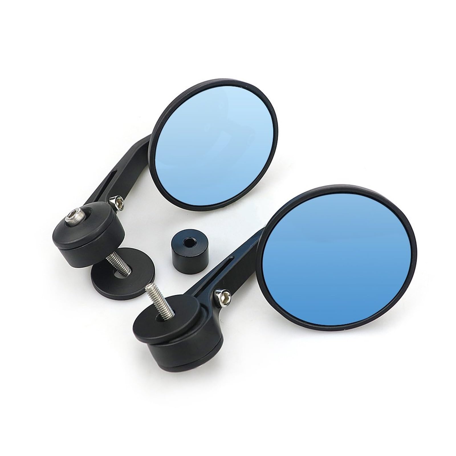 Amazon.co.jp: バーエンドミラー バイク に適合する ハスクバーナ用 に