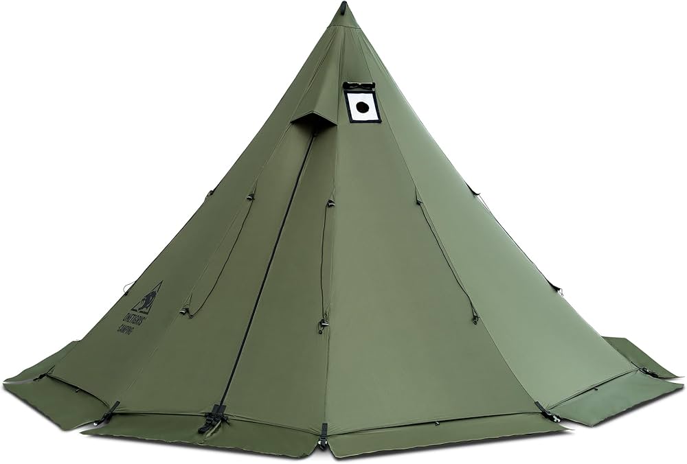 Amazon.co.jp: OneTigris Rock Fortressホットテント 2-6人用ワン