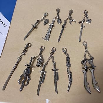 Amazon.co.jp: BLEACHブリーチ斬魄刀チャーム9点セット : ファッション