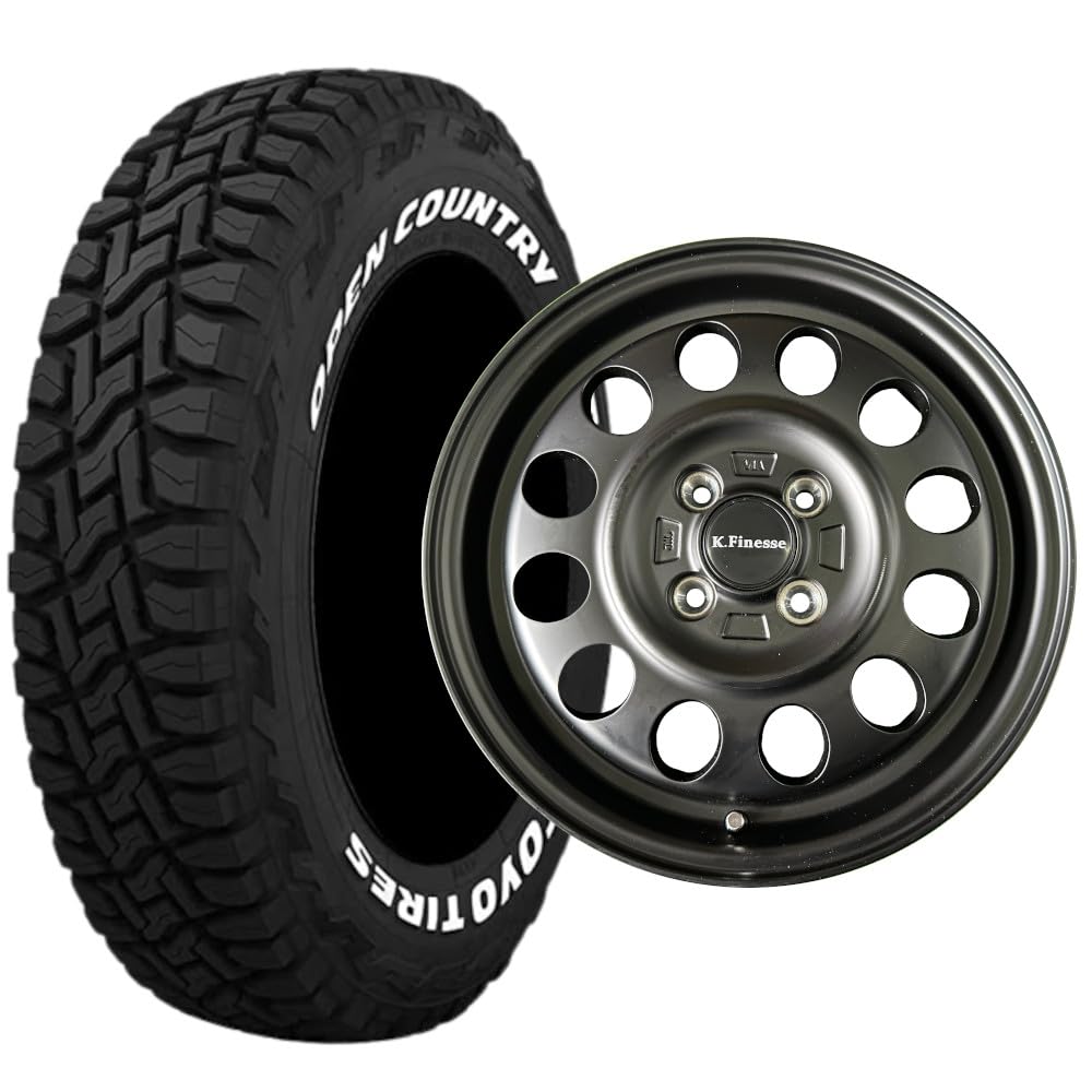 Amazon | 165/60R15 77QトーヨーオープンカントリーRTホワイトレター