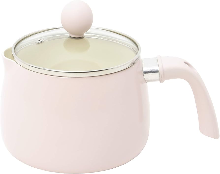 Amazon｜シービージャパン(CB JAPAN) 片手鍋 ピンク 1.9L 高耐久