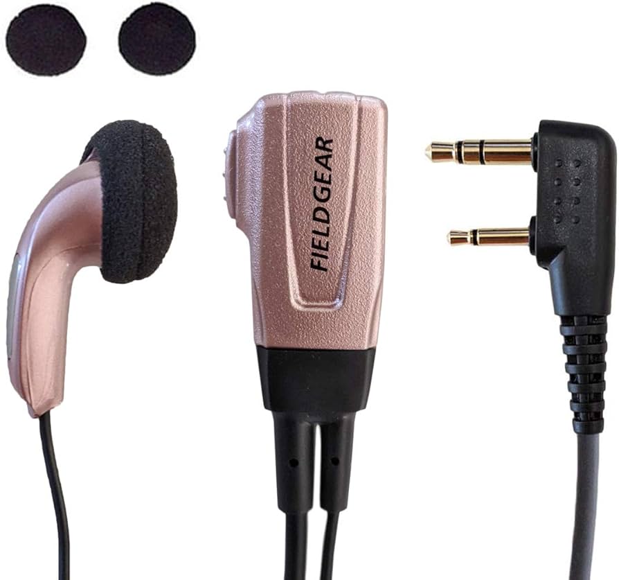 Amazon.co.jp: ケンウッド対応 インカム イヤホンマイク デミトス用 2