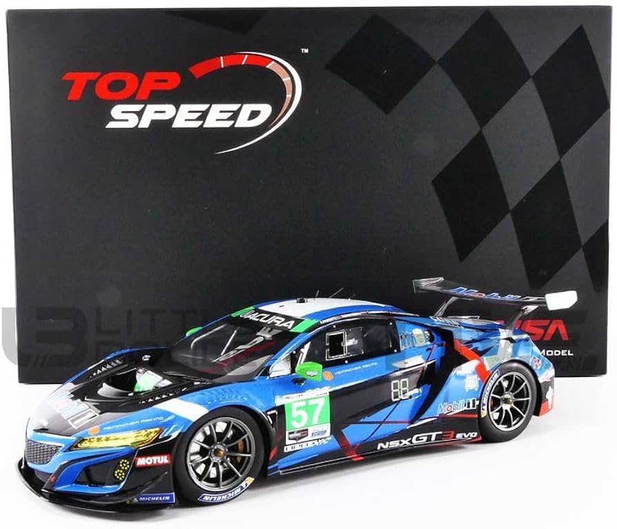 Amazon | TOP SPEED 1/18 アキュラ NSX GT3 EVO IMSA デイトナ24時間