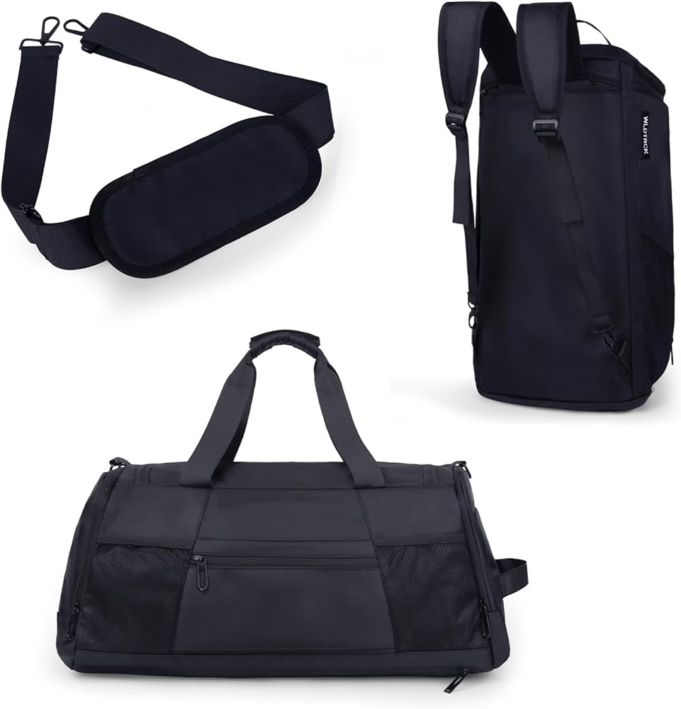 Amazon | WLDTRCK ボストンバッグ 40L 4WAY リュック大容量 防水