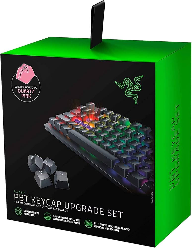 Amazon.com: Razer PBT Keycap Upgrade Set - Backlight Compatible