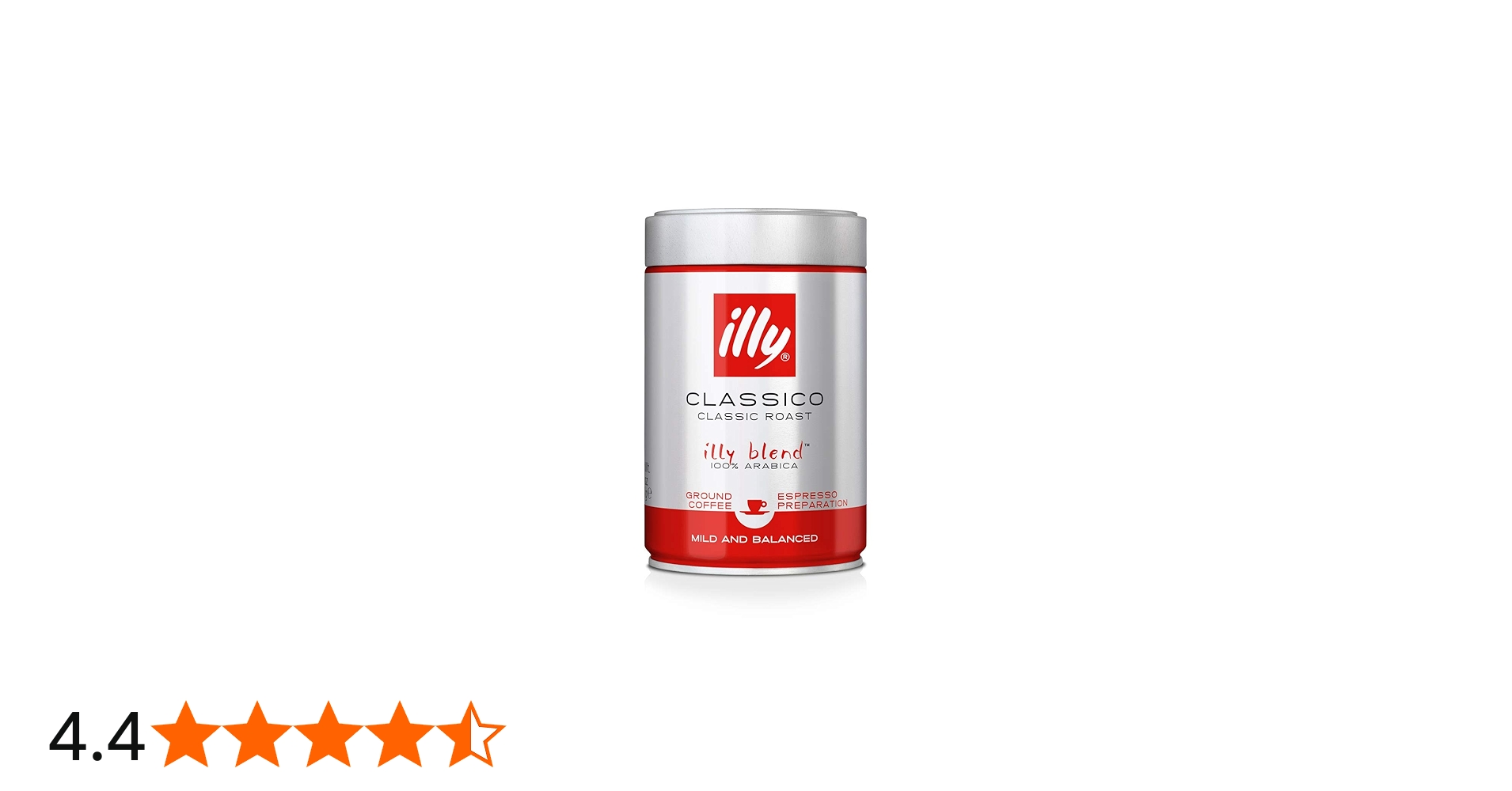 Amazon.co.jp: illy(イリー) ブレンド エスプレッソ粉 ミディアム