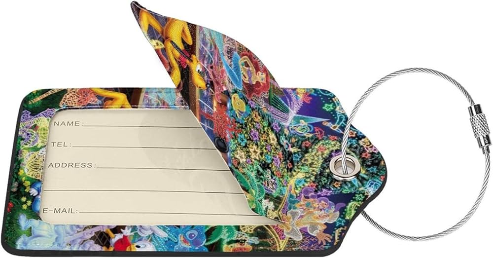 Amazon.co.jp: ディズニー ラゲッジタグ 荷物タグ スーツケース