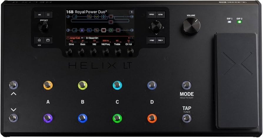 Amazon | Line 6 アンプシミュレーター HELIX LT | エフェクター