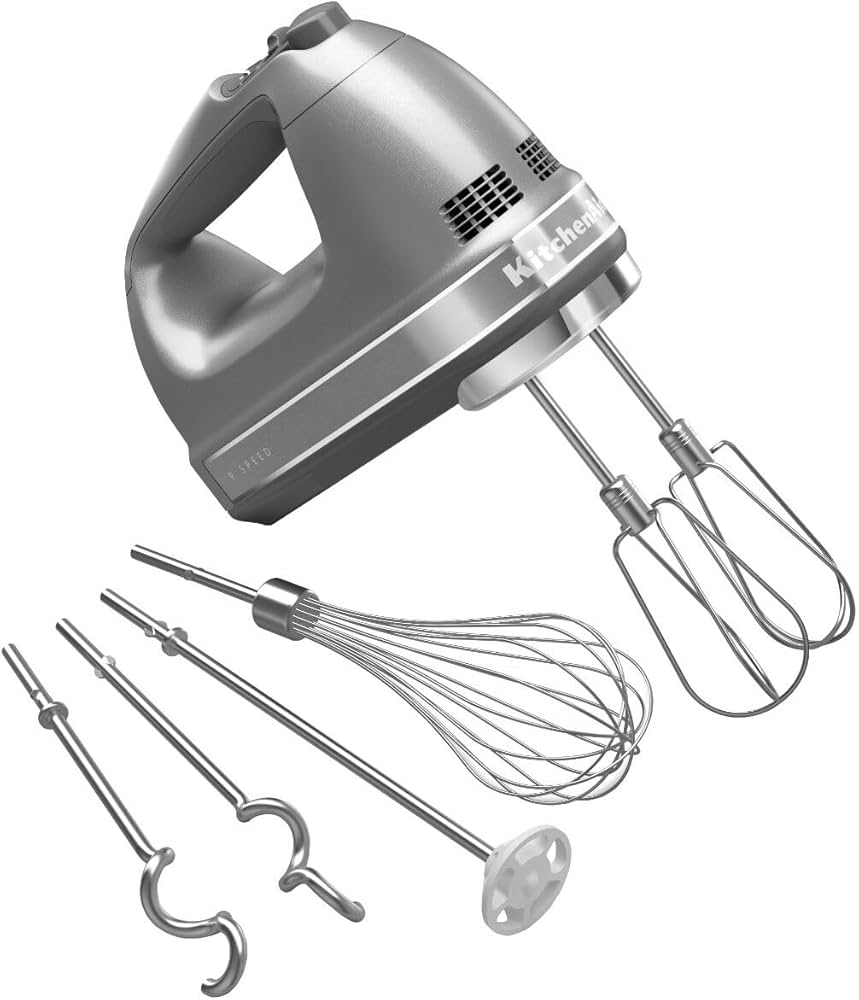 Amazon.com: KitchenAid 9-Speed Digital Hand Mixer with Turbo