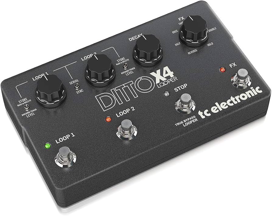 Amazon.com: TC Electronic DITTO X4 LOOPER Simple and Intuitive