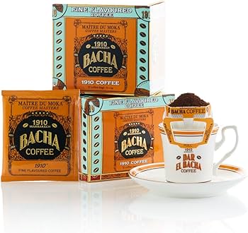 Amazon.com : Bacha Coffee | 1910 Fine Flavoured, Medium Roast, 100