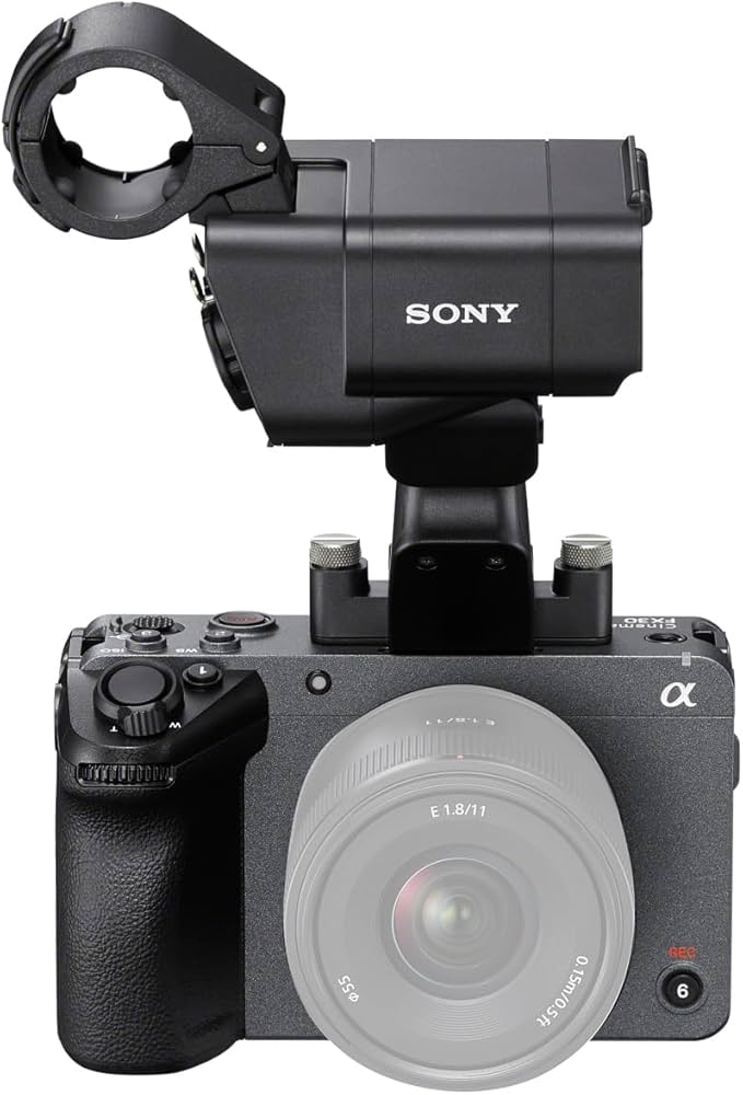 SONY Câmera Cinema Line FX30 Super 35 com unidade de alça XLR
