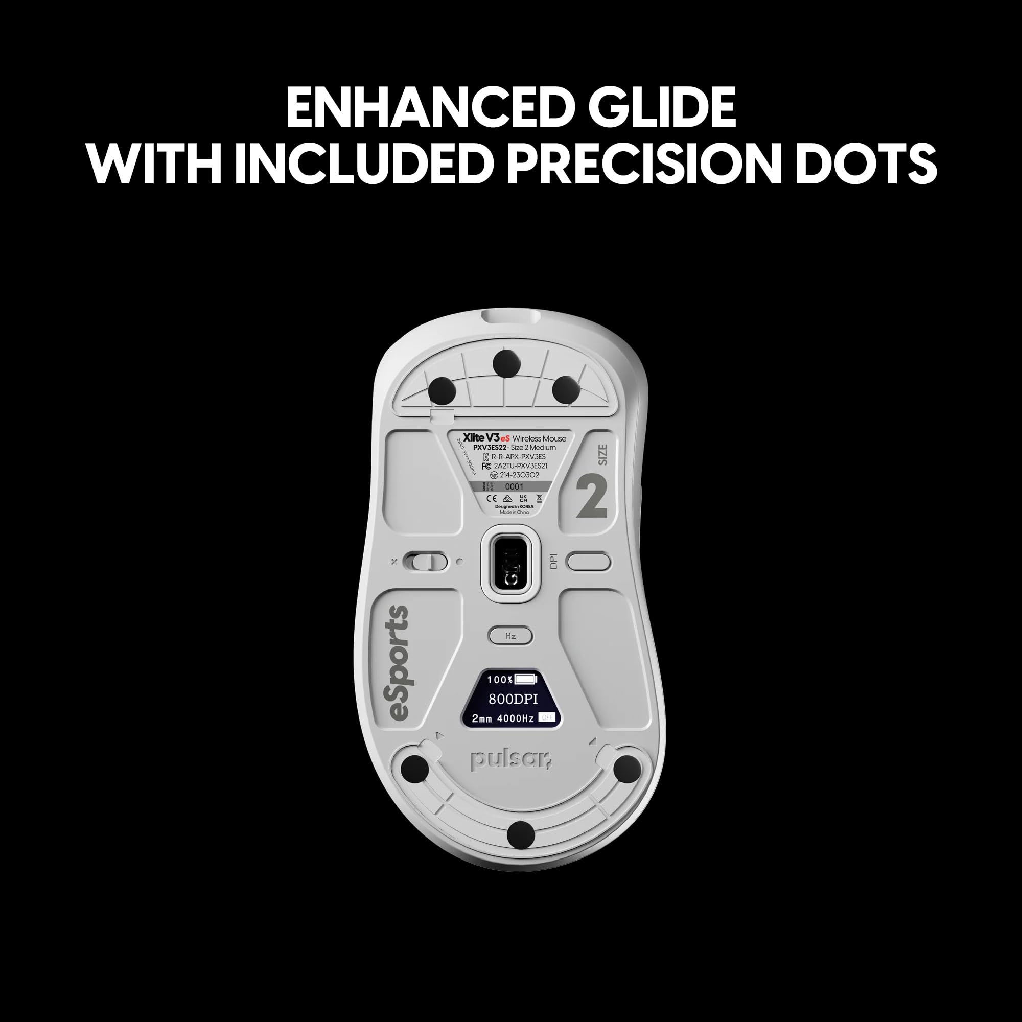 Amazon.com: Pulsar Superglide Glass Gaming Mouse Pad v2 ALUMINO