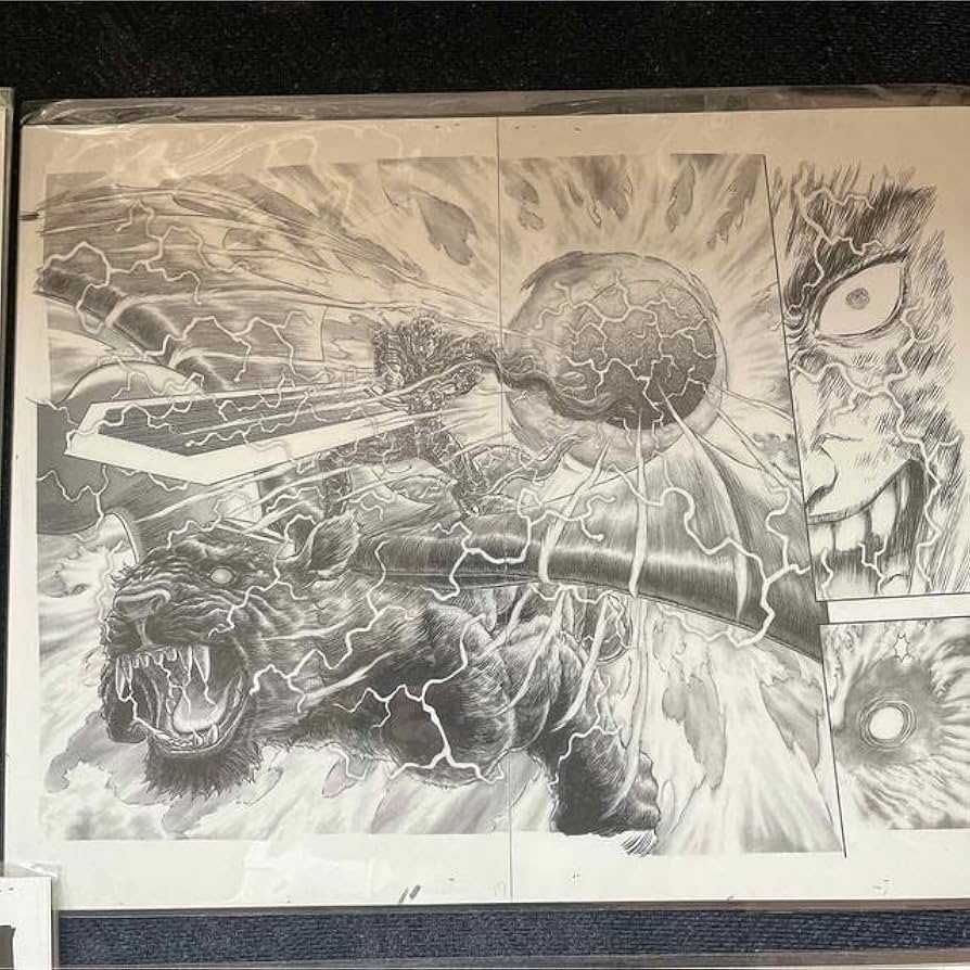 Amazon.co.jp: 大ベルセルク展 複製原画（限定品） : おもちゃ