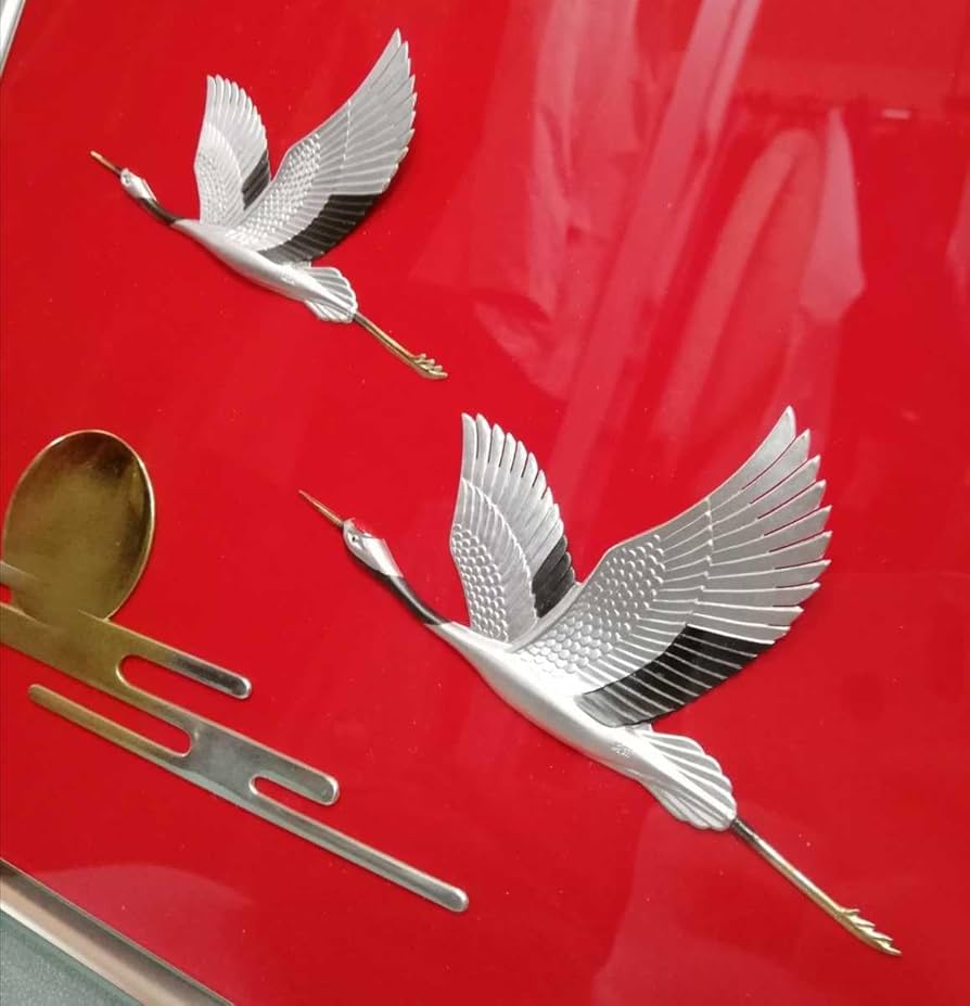 Relief by TAKEHIKO SILVER 999 武比古 純銀レリーフ 関工芸 武比古