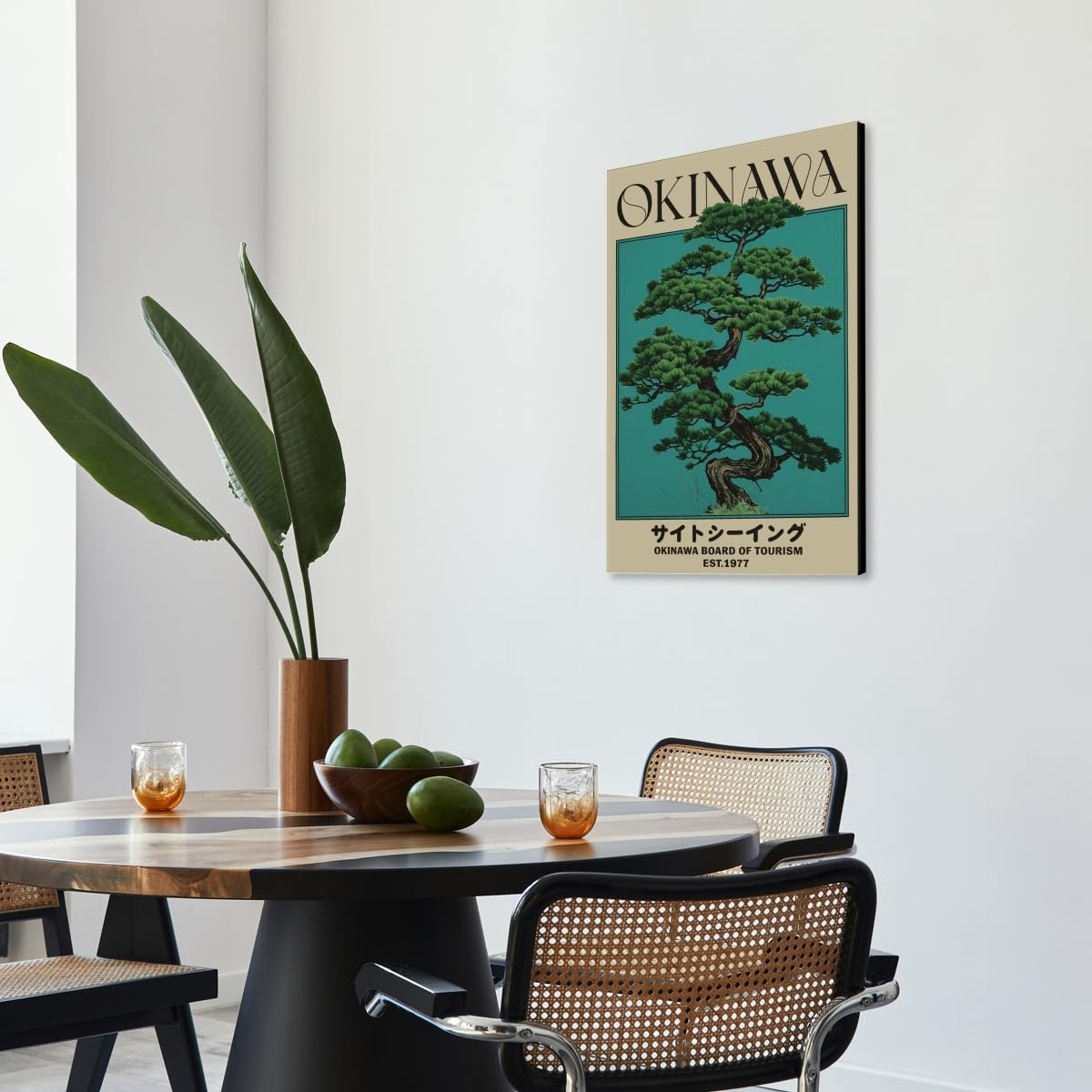 Amazon.com: Retro Okinawa Sightseeing Travel Poster Japanese