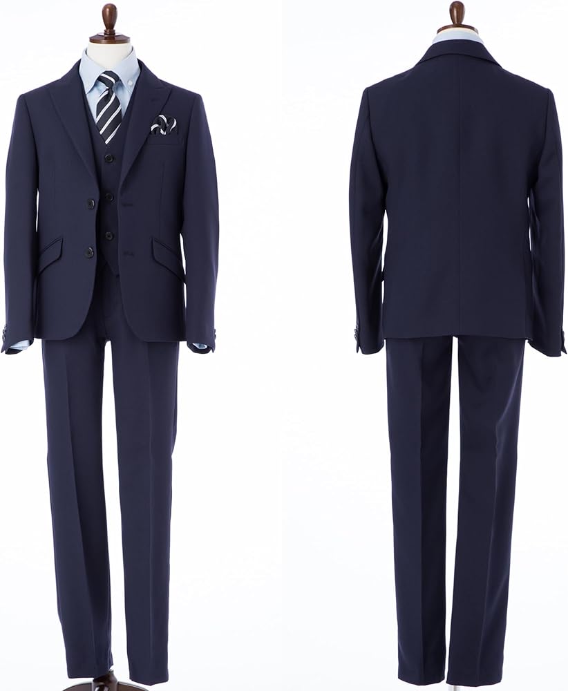 Amazon | WANDER FACTORY スーツ フォーマル 男の子 卒業式 6点セット