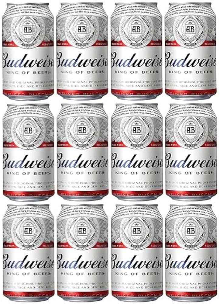 Amazon.co.jp: アメリカバドワイザーBudweiser 330ml缶 12本クラフト