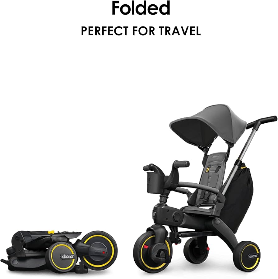 Amazon.com: Doona Liki Trike S3, Greyhound - 5-in-1 Compact