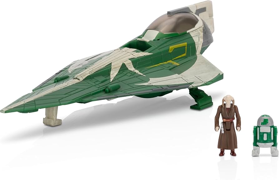 Amazon.com: Star Wars Micro Galaxy Squadron Jedi Starfighter