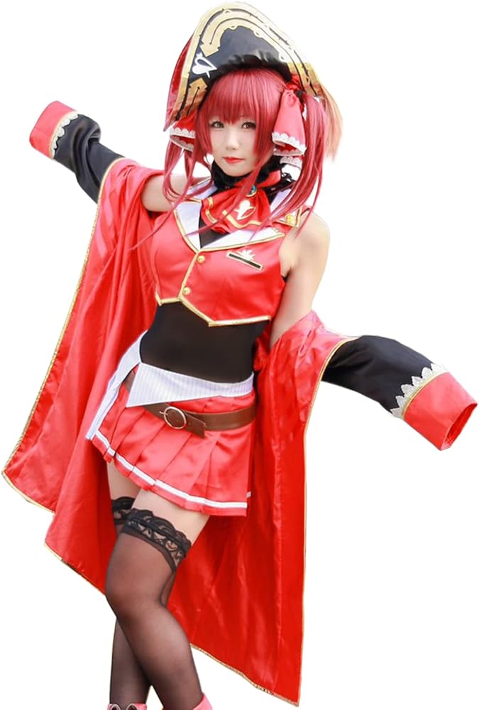 Amazon.co.jp: [milky time] ホロライブ 宝鐘マリン コスプレ 衣装