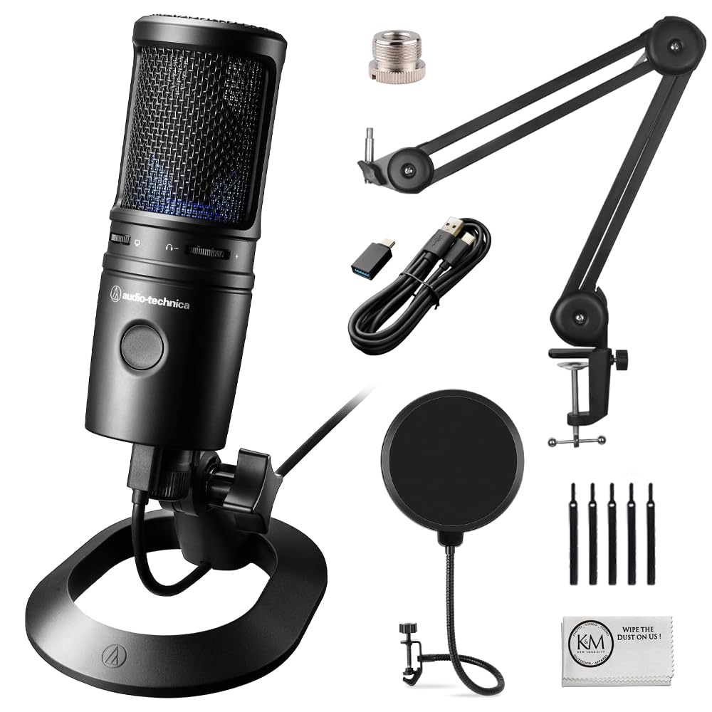 Amazon.com: Audio-Technica AT2020USB-X Cardioid Condenser USB
