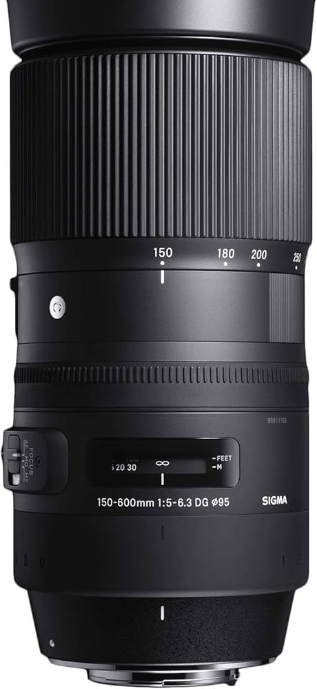 SIGMA 7502 Lente Dg, 150-600 Mm, F/5-6.3 Hsm P/Contemporary, Gv