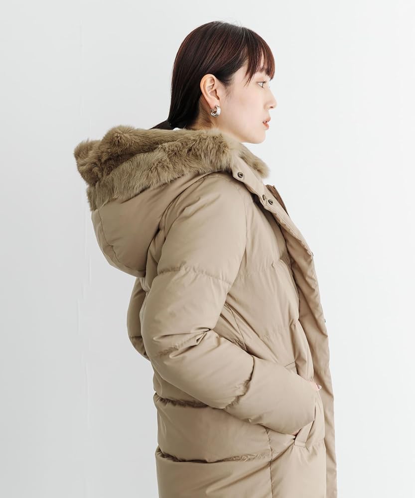 Amazon | [アーバンリサーチ] ダウンジャケット ラビットフード