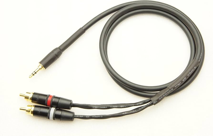 Amazon | MOGAMI モガミ 2549 Yケーブル (ステレオミニフォン ︎ RCA×2