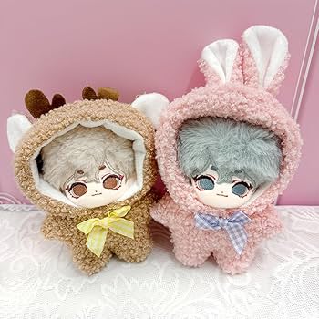 Amazon.co.jp: ぬいぐるみ用ボア着ぐるみ (10cm用) ぬい服 綿人形の服