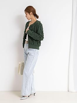 Amazon | [リエミラー] 手洗い可能》カットジャガードジップアップ