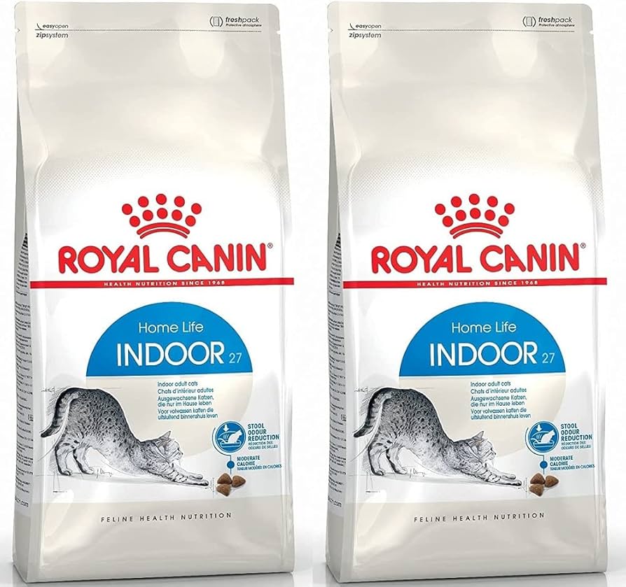 Amazon | ロイヤルカナン インドア27 室内で生活する成猫用 400g×2袋