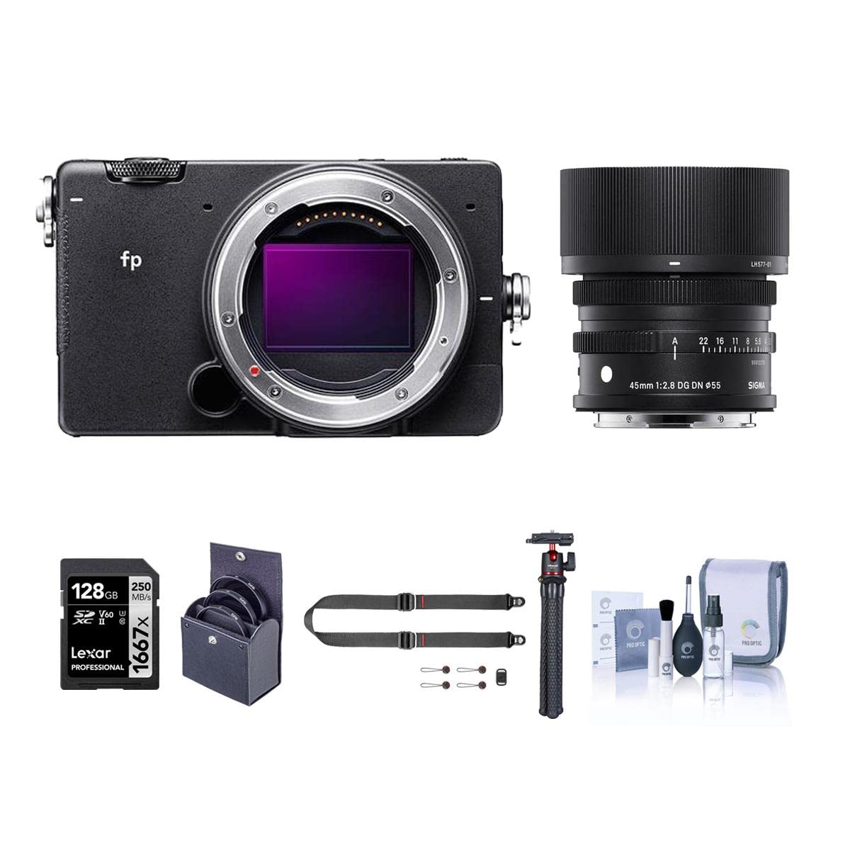 Amazon | Sigma (シグマ) fp ミラーレス一眼カメラ 45mm f/2.8 DG DN