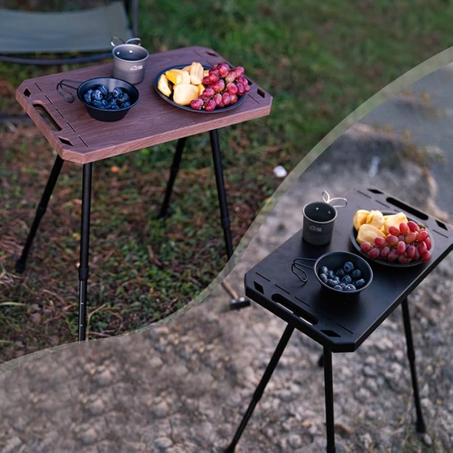 Amazon.co.jp: Msnaile サイドテーブル キャンプ テーブル コンパクト