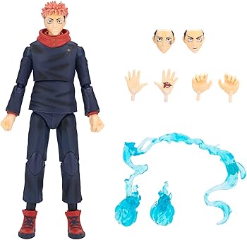 Amazon.com: Total Anime Yuji Itadori - 6.5-Inch Scale Figure with