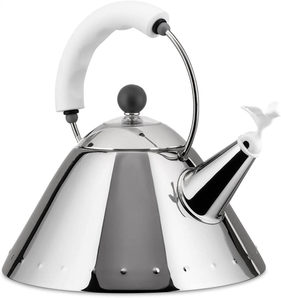 Amazon｜【正規輸入品】 ALESSI アレッシィ バードケトル/ホワイト