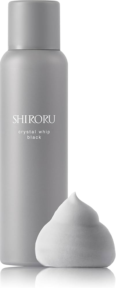 Amazon | SHIRORU (シロル) クリスタルホイップ ブラック『炭×炭酸で