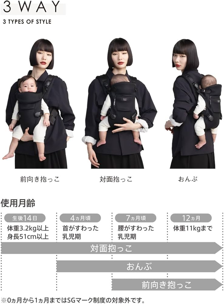 Amazon.co.jp: Pittoresk BABY CARRIER FIRST ピトレスクベビー
