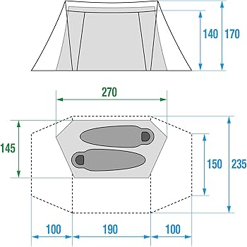 Amazon.co.jp: THE NORTH FACE(ザ・ノースフェイス) テント Evadock 2