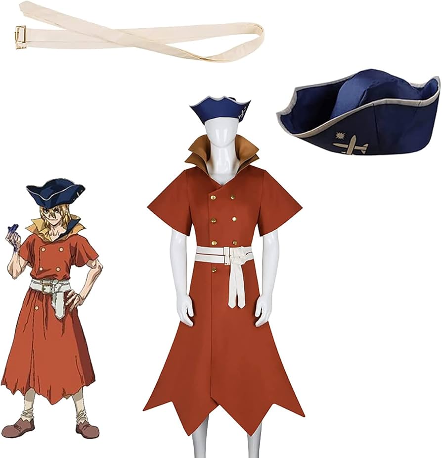 Amazon.co.jp: Dr.STONE 七海りゅすい コスプレ 衣装 ドクターストーン