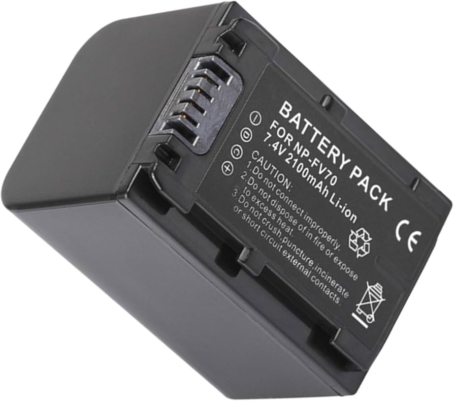 Amazon.com : Rechargeable Li-ion Batteries for Sony FDR-AX40, FDR