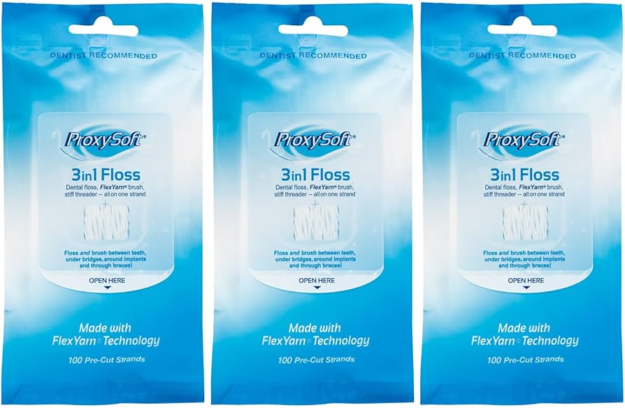 Amazon.co.jp: プロキシソフトフロス/3in1x 3個 : ドラッグストア