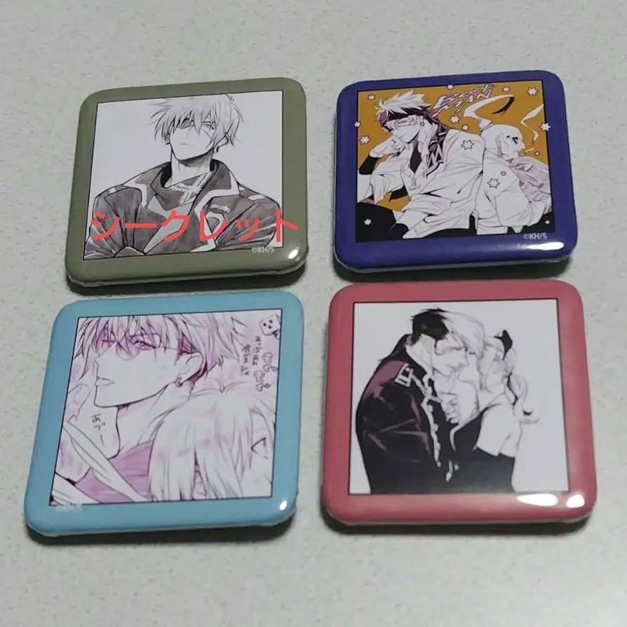 Amazon | D.Gray-man Dグレ 缶バッジ ラビ アレン クロウリー | バッジ