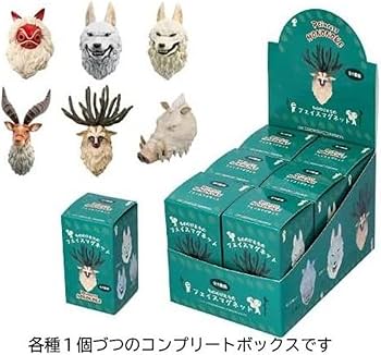 Amazon.co.jp: もののけ姫 フェイスマグネット もののけたち［BOX販売