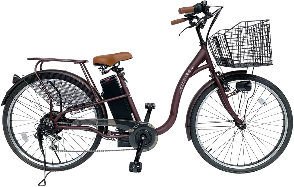 Amazon | Airbike 電動アシスト自転車 26インチ トルクセンサー式 型式