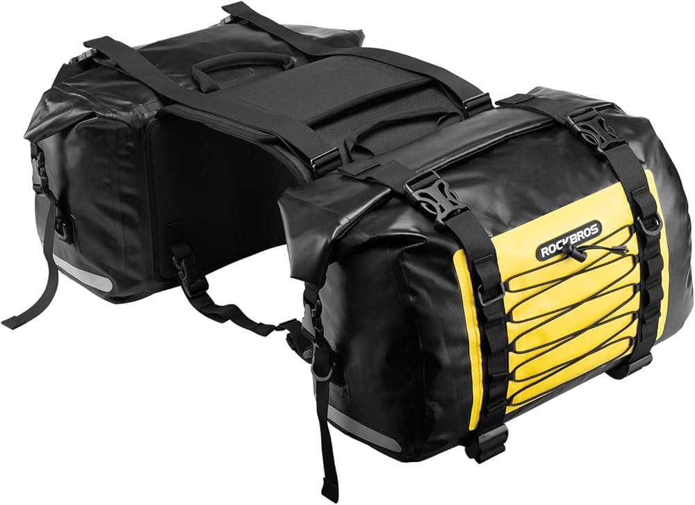 Amazon.co.jp: ROCKBROSサイドバッグ バイク ツーリングバッグ 防水