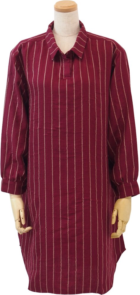 Amazon.co.jp: UCHINO チュニックワンピース マシュマロガーゼピン